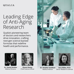Qualia Life Sciences certificado de laboratorio que demuestra pruebas de terceros