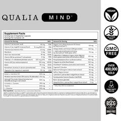 QUALIA LIFE SCIENCES producto en uso sobre escritorio, mejora enfoque en tareas