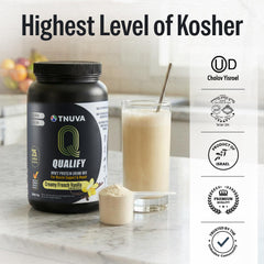 Qualify Tnuva etiqueta con certificaciones Kosher visibles, garantía de pureza