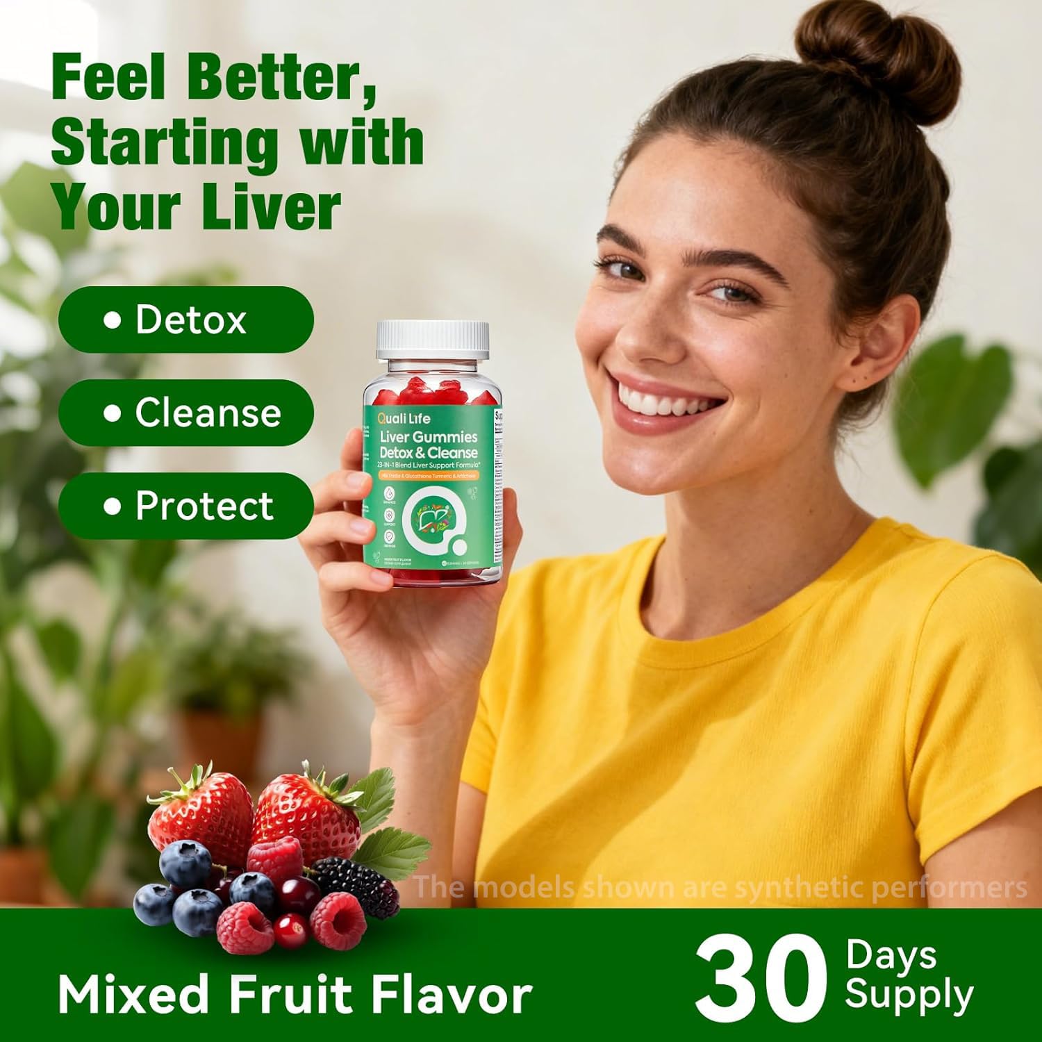 QualiLife etiqueta con lista de ingredientes que facilita lectura de componentes