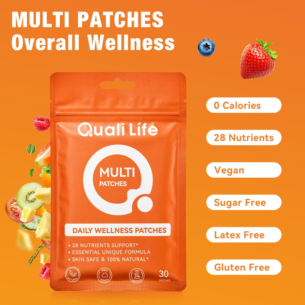 QualiLife primer plano del parche revelando el diseño ultrafino útil