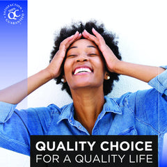 Quality Choice tubo al lado de moneda para comparar tamaño portátil