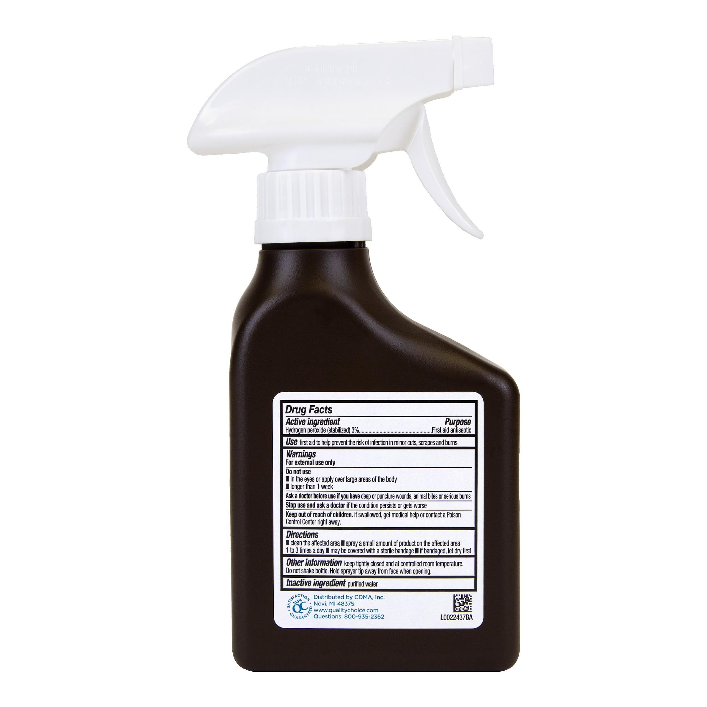 Quality Choice textura espumante actuando para remover suciedad en herida