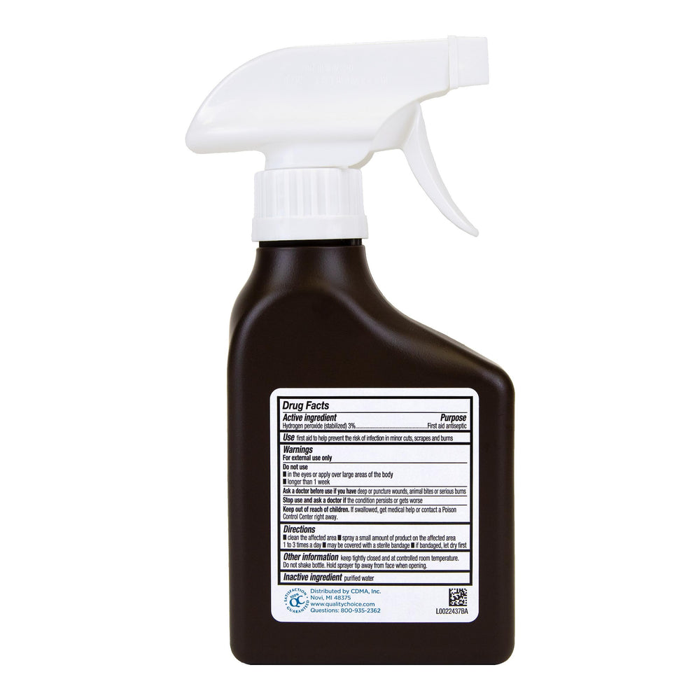 Quality Choice textura espumante actuando para remover suciedad en herida