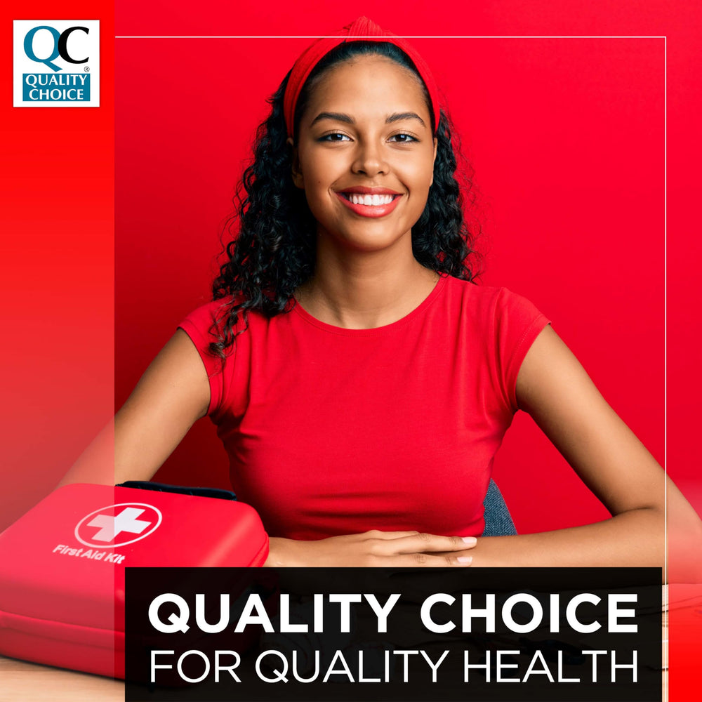 Quality Choice uso en rodilla tras raspadura para limpieza rápida