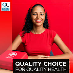 Quality Choice uso en rodilla tras raspadura para limpieza rápida