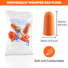 Quality Plugs by Rips textura de espuma suave para confort prolongado