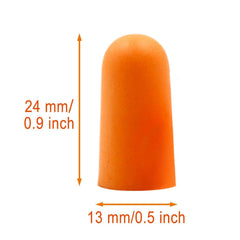 Quality Plugs by Rips etiqueta que muestra NRR 32 dB y SNR 35 dB como beneficio