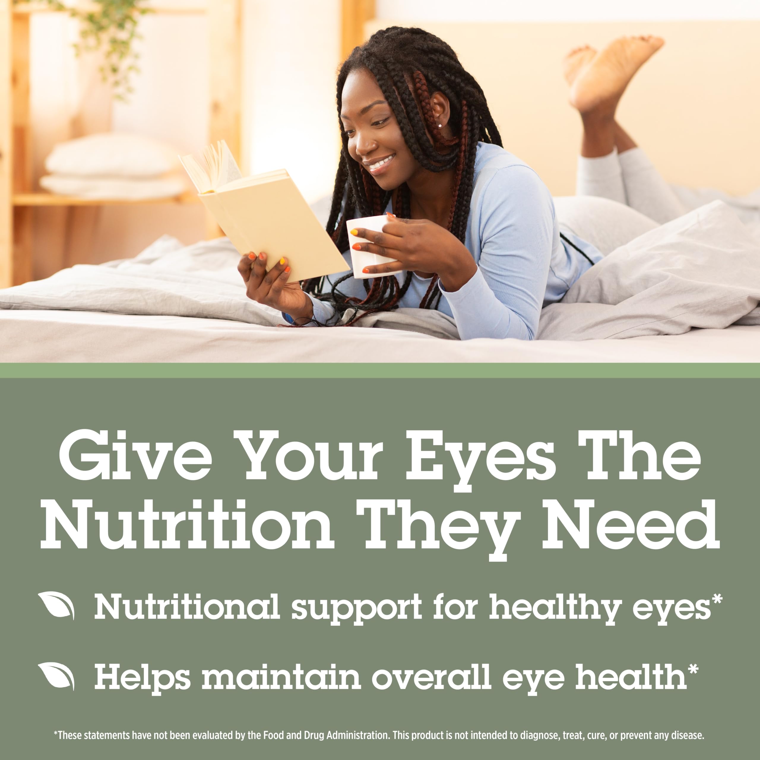 Etiqueta del producto See Lutein+ destacando la fórmula 5:1 luteína-zeaxantina.