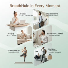 Quany Life BreathHalo cápsulas de menta recargables para sensación refrescante