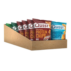 Quest bolsa individual en mano lista para llevar y comer