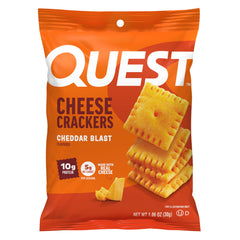 Quest paquete frontal mostrando 12 sobres, conveniencia para llevar