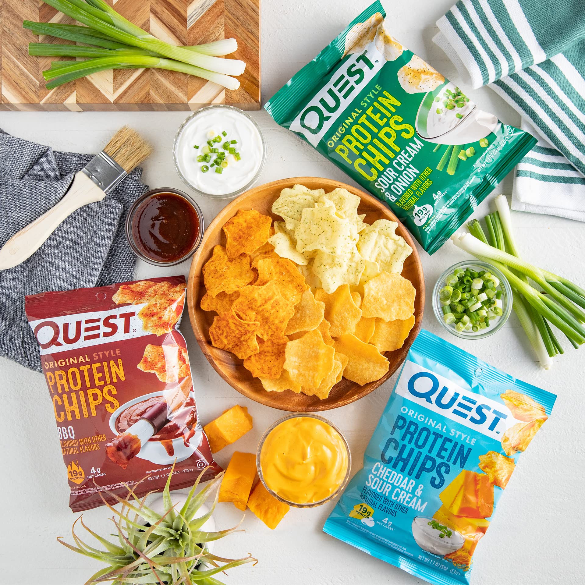 Quest etiqueta con ingredientes y valor nutricional visible