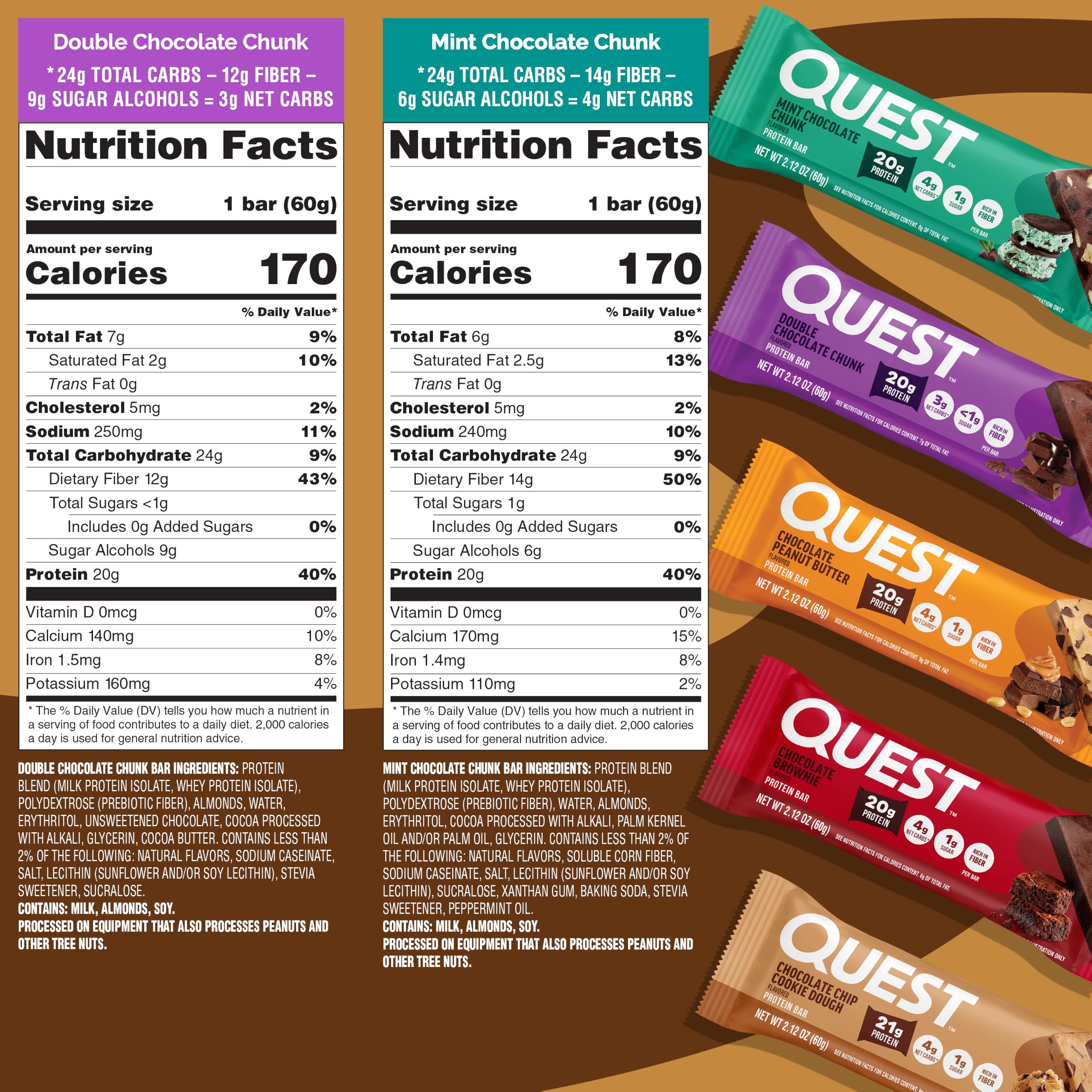 Quest en escena de gimnasio como snack proteico práctico