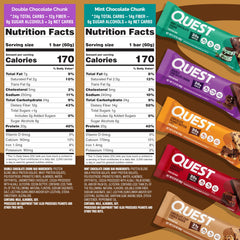 Quest en escena de gimnasio como snack proteico práctico