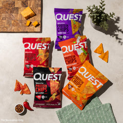 Quest etiqueta nutricional en detalle, permite ver proteína y carbohidratos netos