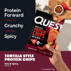 Quest primer plano de textura crujiente de la chip, muestra su intenso crocante