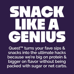 Quest chips Loaded Taco como topping en ensalada para añadir proteína