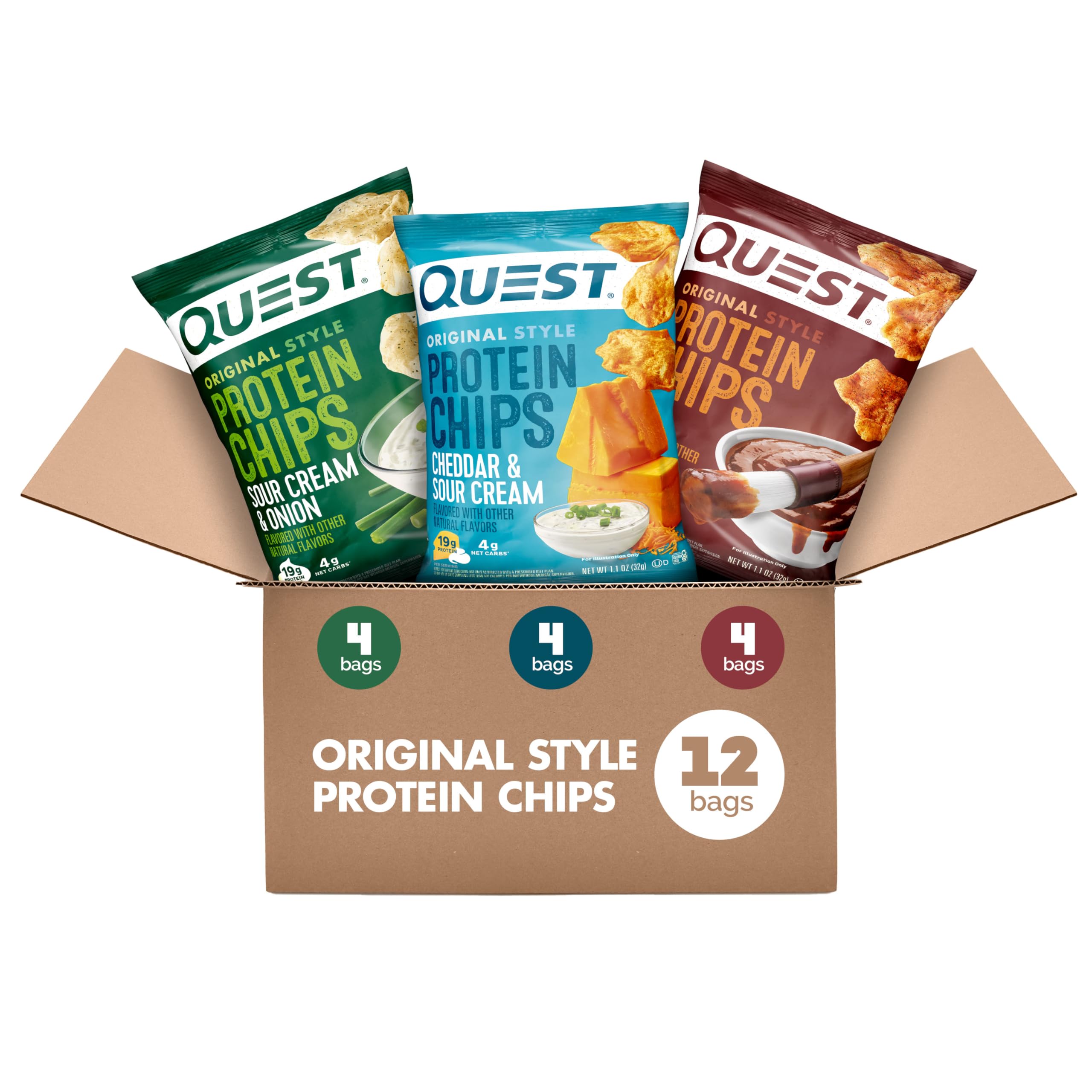 Quest pack frontal mostrando las 12 unidades y conveniencia