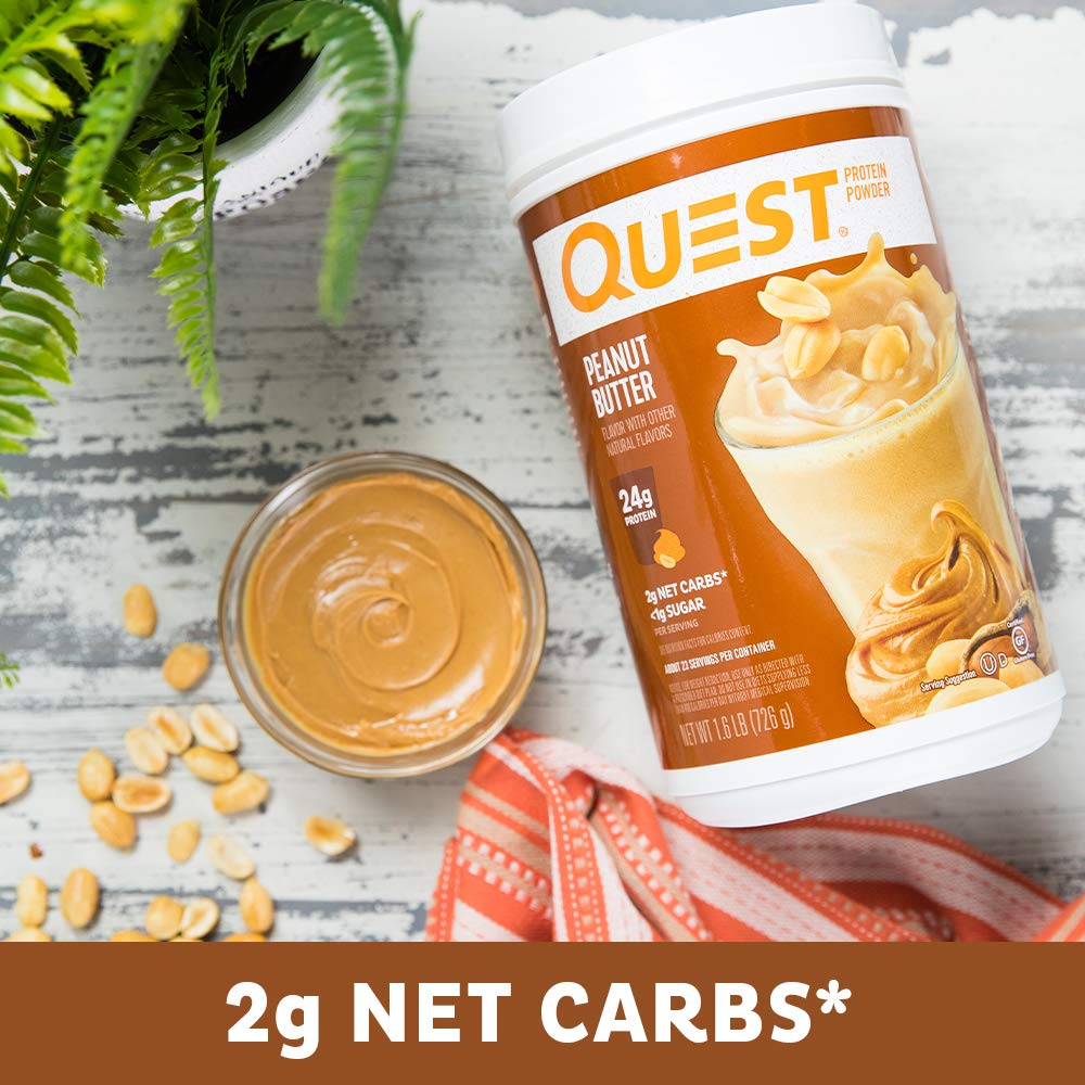 Quest batido cremoso en vaso listo para consumo y recuperación inmediata