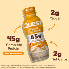 Quest primer plano textura cremosa del batido para resaltar consistencia rica