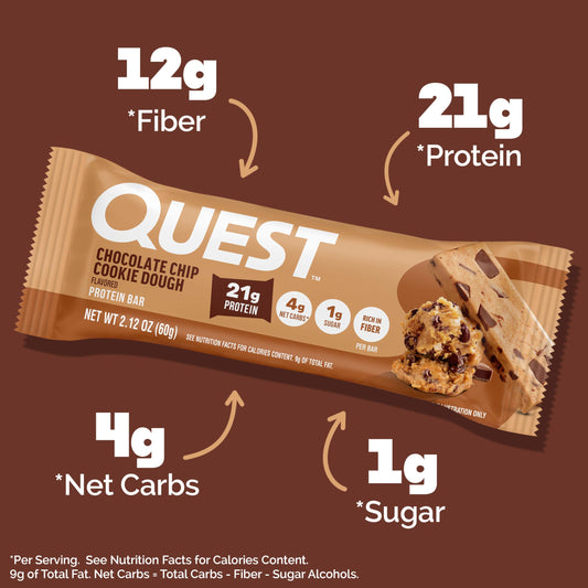 Primer plano de la textura con chips de chocolate mostrando sabor y calidad Quest