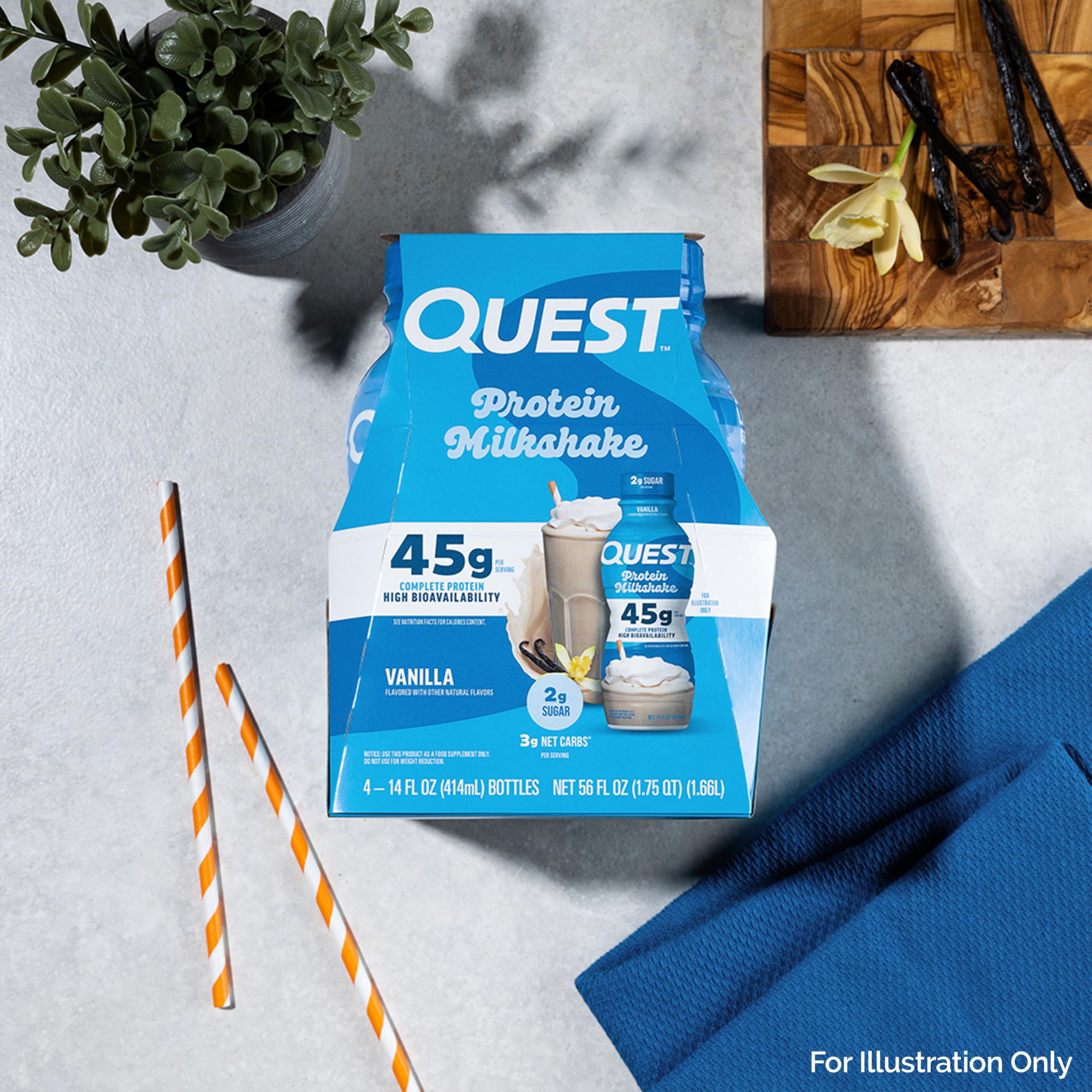 Quest caja abierta de 12 unidades lista para almacenamiento conveniente
