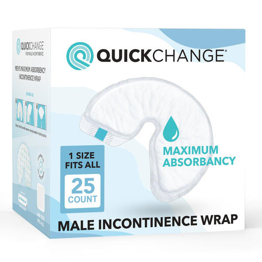 QuickChange empaque frontal mostrando 25 unidades y facilidad de almacenamiento
