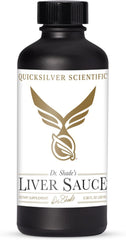 Quicksilver Scientific bote frontal mostrando etiqueta y beneficio soporte hepático