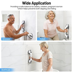 quiheat barra instalada en baño moderno aportando seguridad y estética discreta