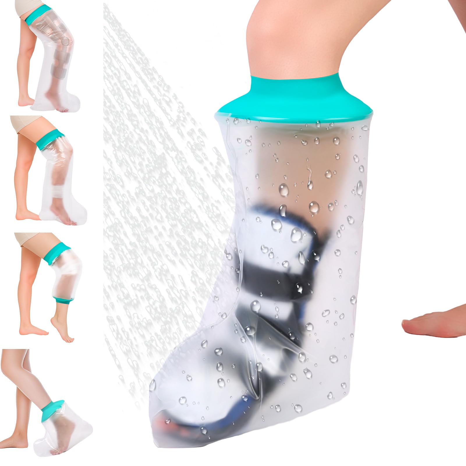 quiheat funda frente del paquete protegiendo yeso y facilitando higiene