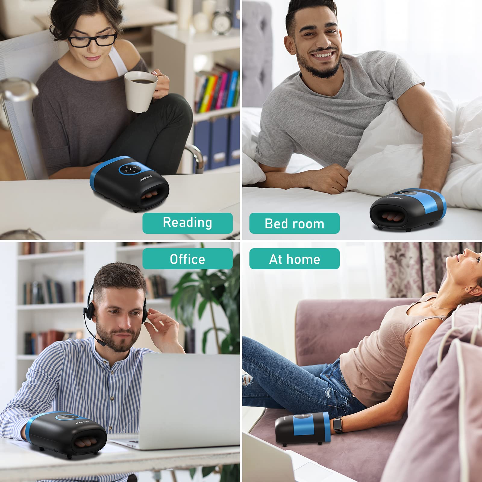 QUINEAR panel táctil con botones visibles y control intuitivo