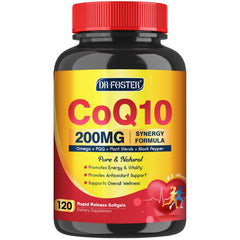 Quinovit DRFOSTER frontal del envase mostrando 120 cápsulas y beneficios