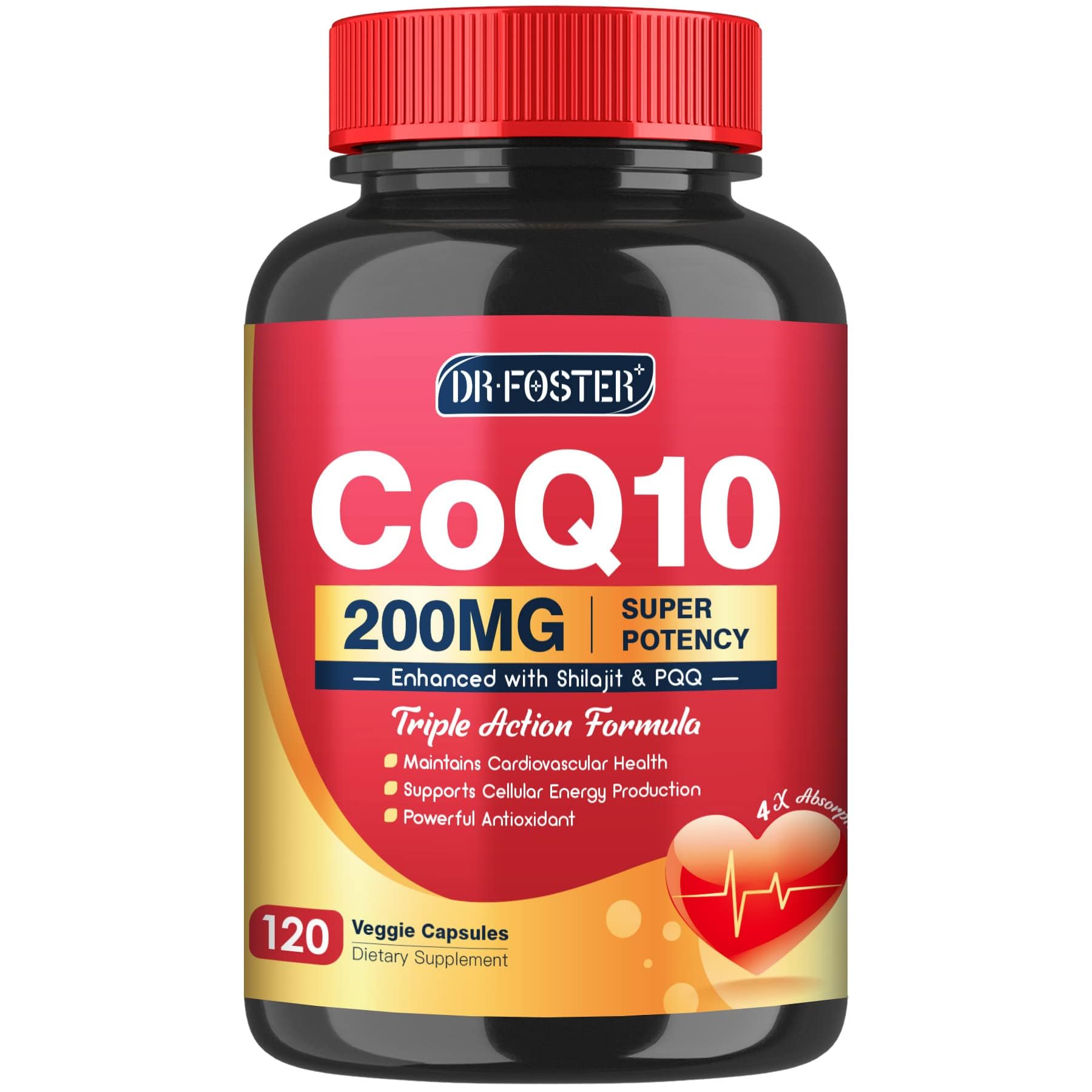 Quinovit envase frontal CoQ10 PQQ Shilajit mostrando etiqueta y dosis clara
