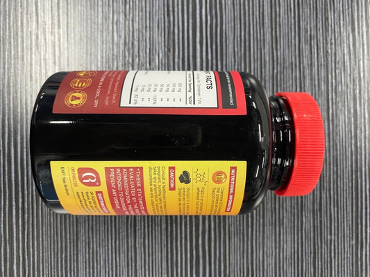 Detalle de cápsula abierta mostrando polvo TCM y lecitina para mejor absorción