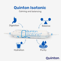 Quinton empaque con 30 ampollas de 10 ml para almacenamiento cómodo