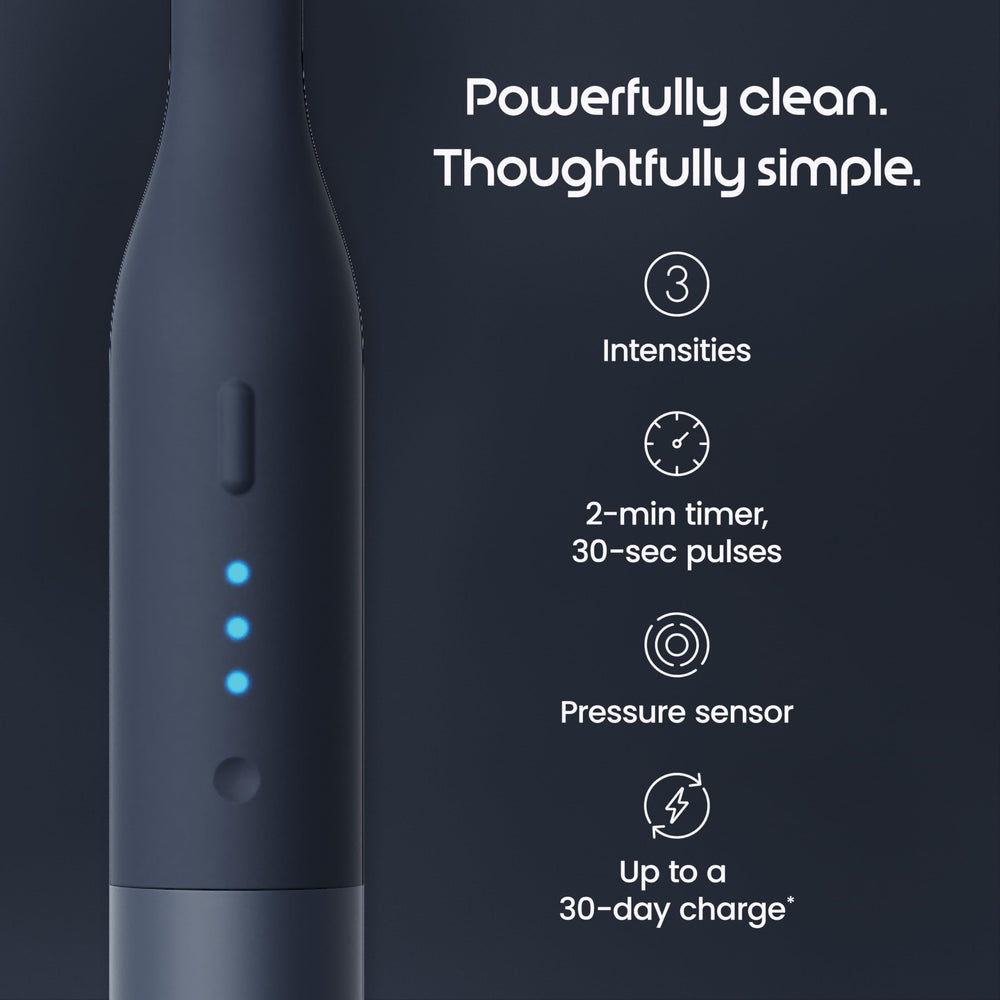 Quip cabezal EasyClick con cerdas suaves que reduce residuos y facilita el reemplazo