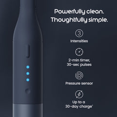 Quip cabezal EasyClick con cerdas suaves que reduce residuos y facilita el reemplazo