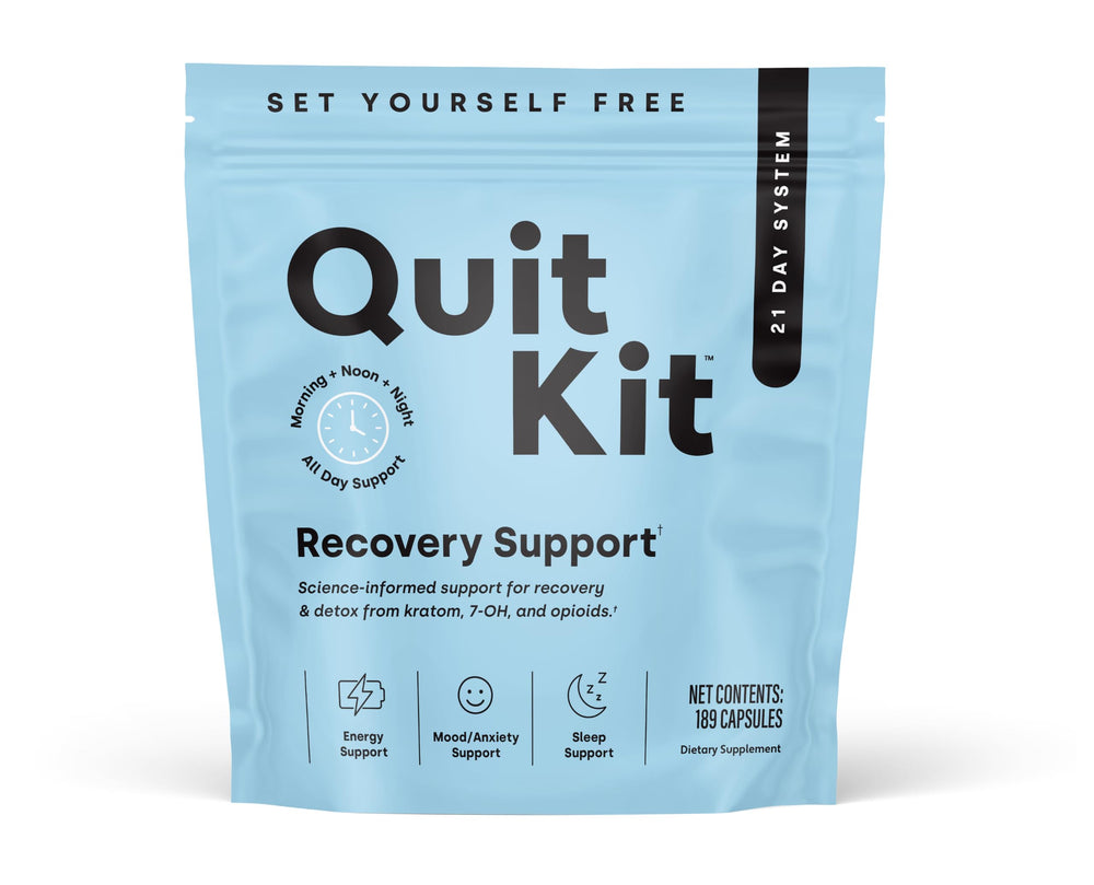 Quit Kit frente del paquete mostrando diseño y confianza