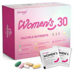 Quit mood pack frontal mostrando sobres, conveniencia diaria