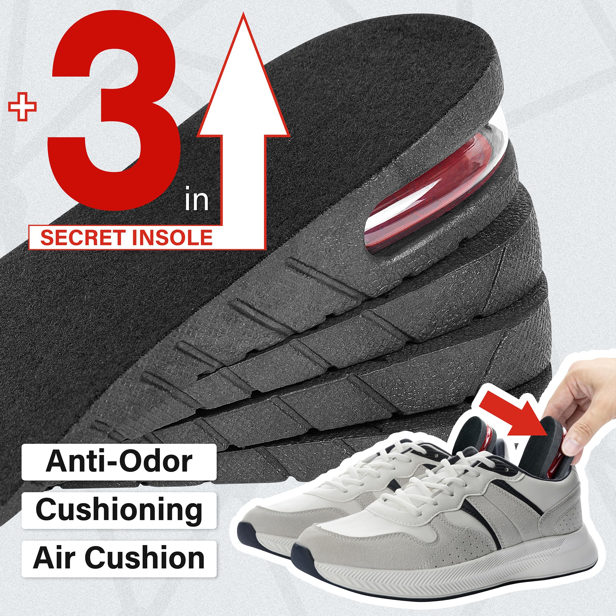 QUXIANG comparación de alturas escalonadas, elección clara de elevación
