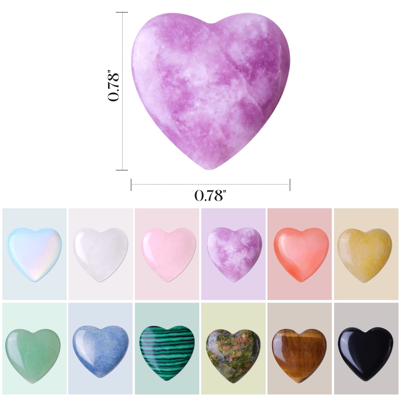 QYDCX corazones frente a cámara detalle de formas y colores prácticos