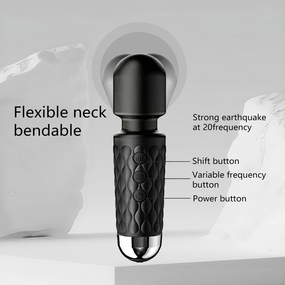 QZTDDTQ detalle de textura de silicona, superficie segura y cómoda