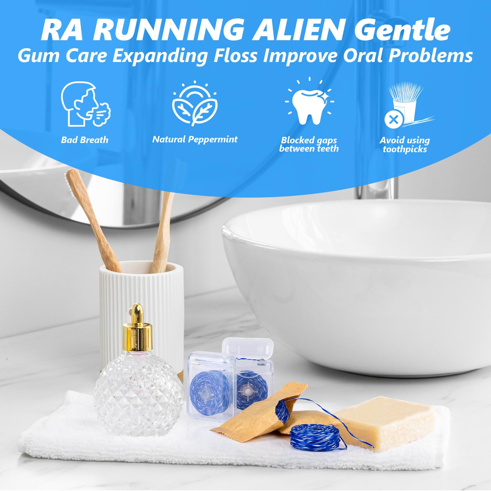 RA RUNNING ALIEN detalle de la capa de cera que facilita el deslizamiento