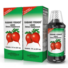 Rabano Yodado frasco frontal mostrando el envase y beneficios clave