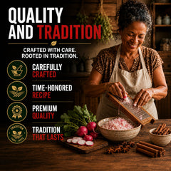 Rabano Yodado ingredientes visibles extracto de rábano y vitaminas