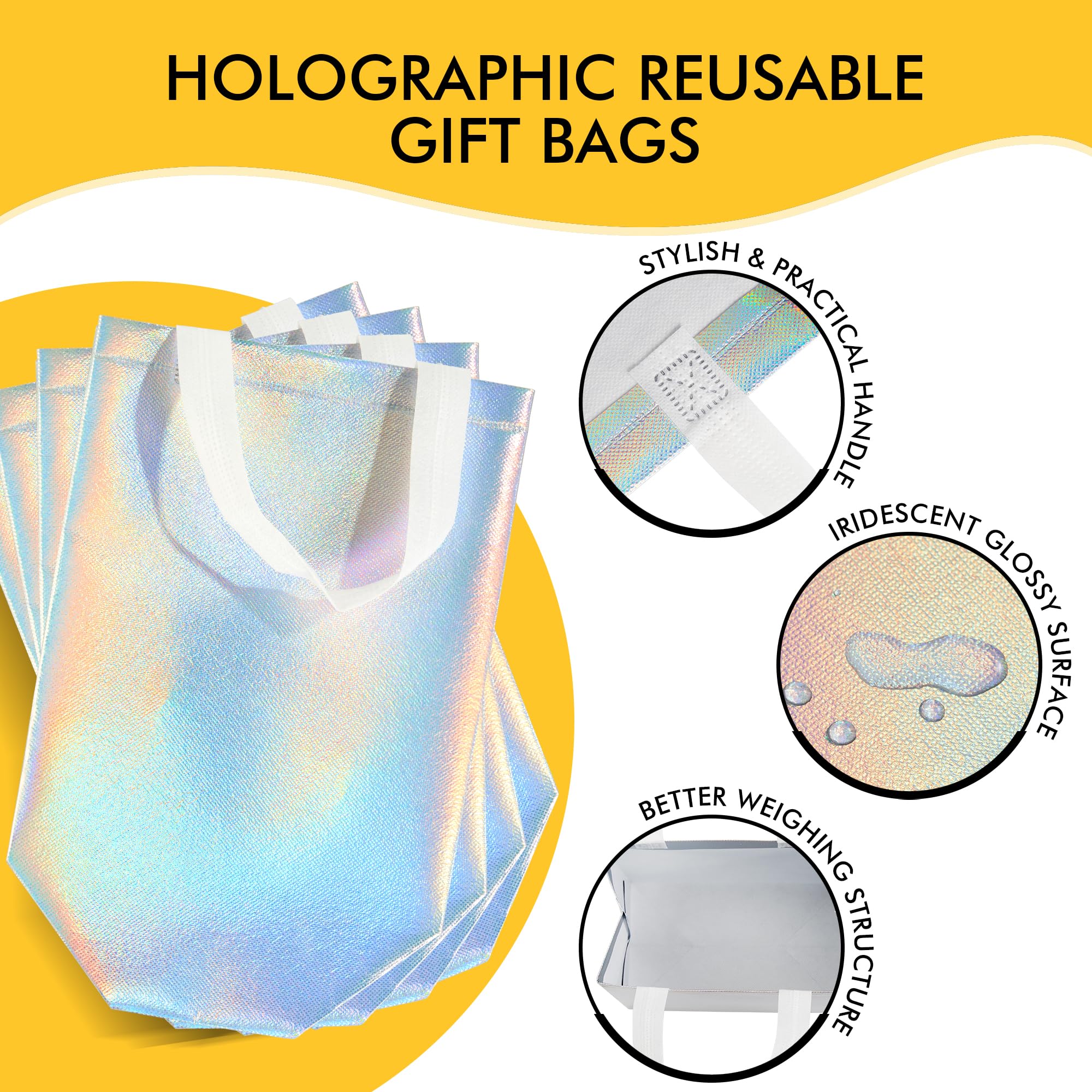 RACETOP detalle de textura holográfica que destaca brillo atractivo