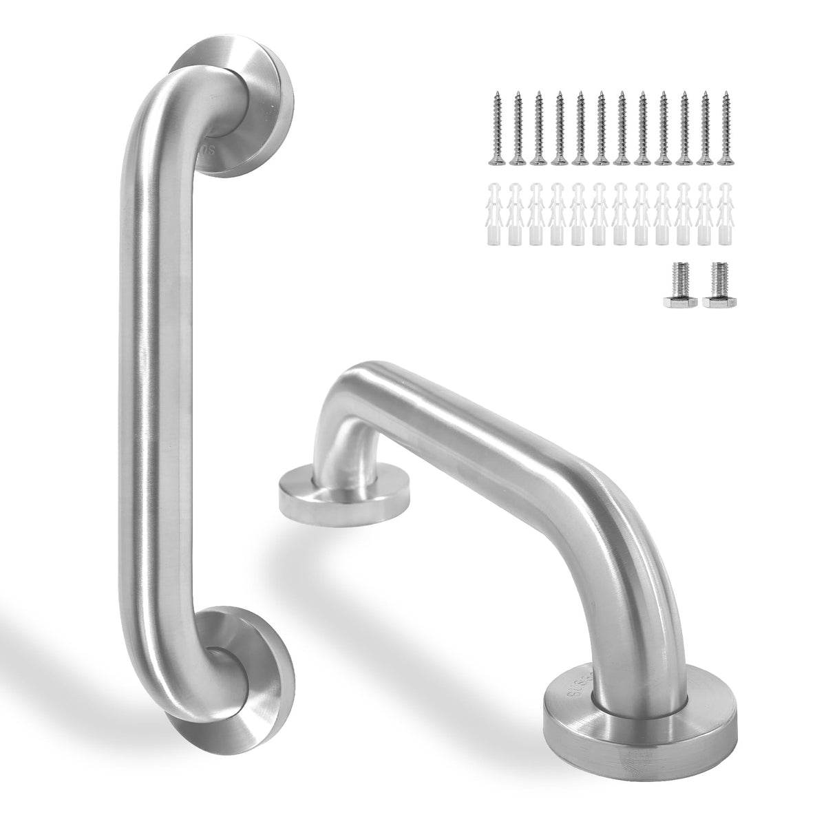 Rackickyer vista frontal del pack de 2 barras, soporte seguro