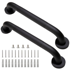 Rackickyer barra frontal pack de dos en negro mostrando diseño minimalista y seguridad