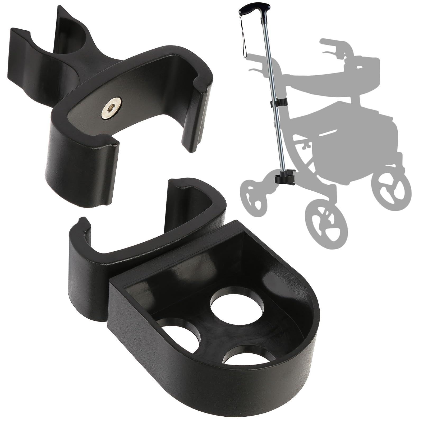 Racrank soporte frontal en rollator Nitro sujeción segura inmediata